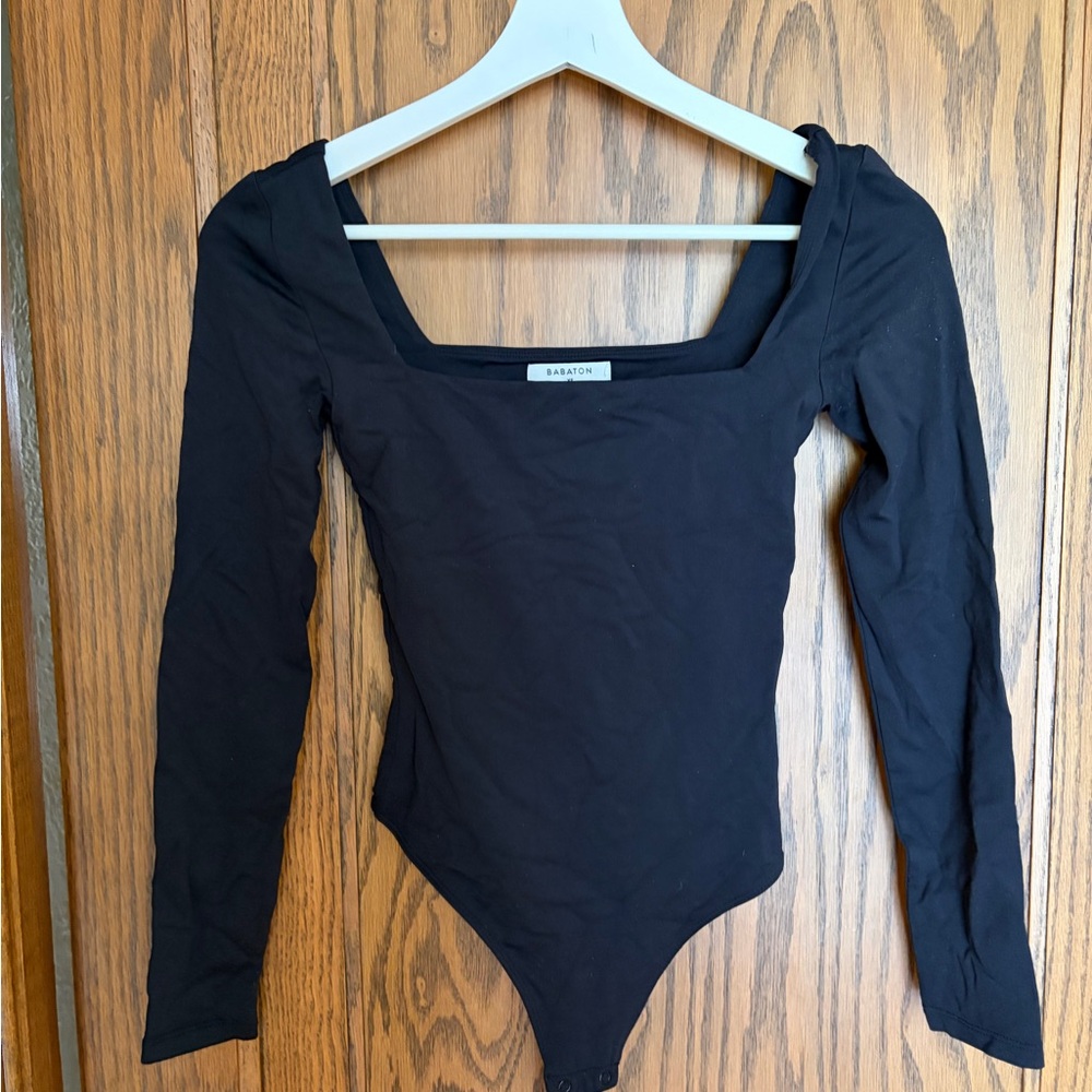 Babaton Black Long Sleeve Top